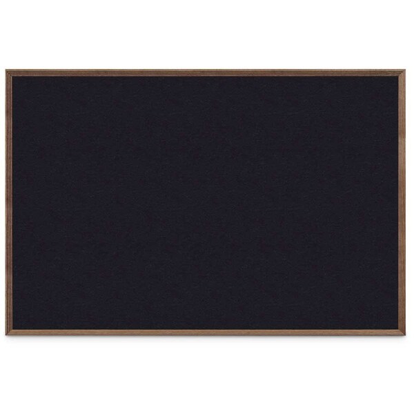 48"x36" 2-Door Enclosed Outdoor Letterboard, Hdr, Black Felt/Black